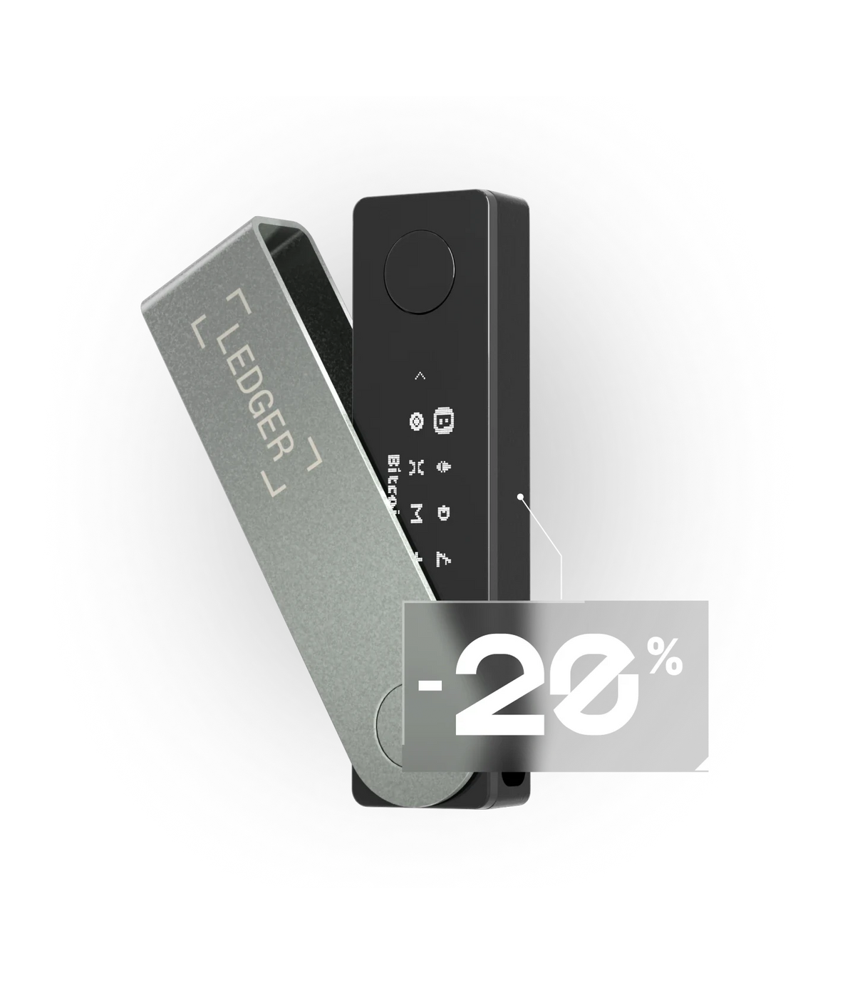 Ledger Nano X Onyx Black hardware wallet