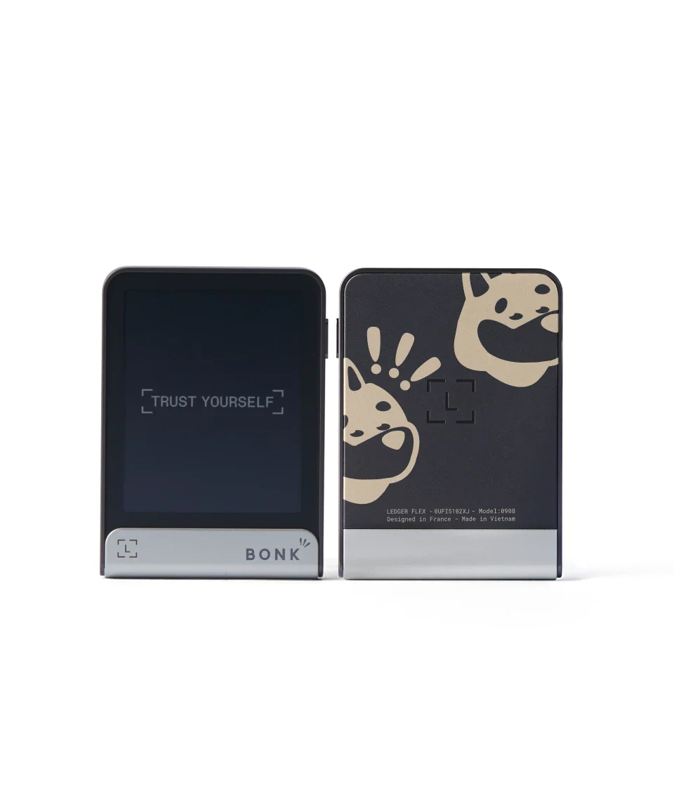 Ledger Flex Bonk hardware wallet