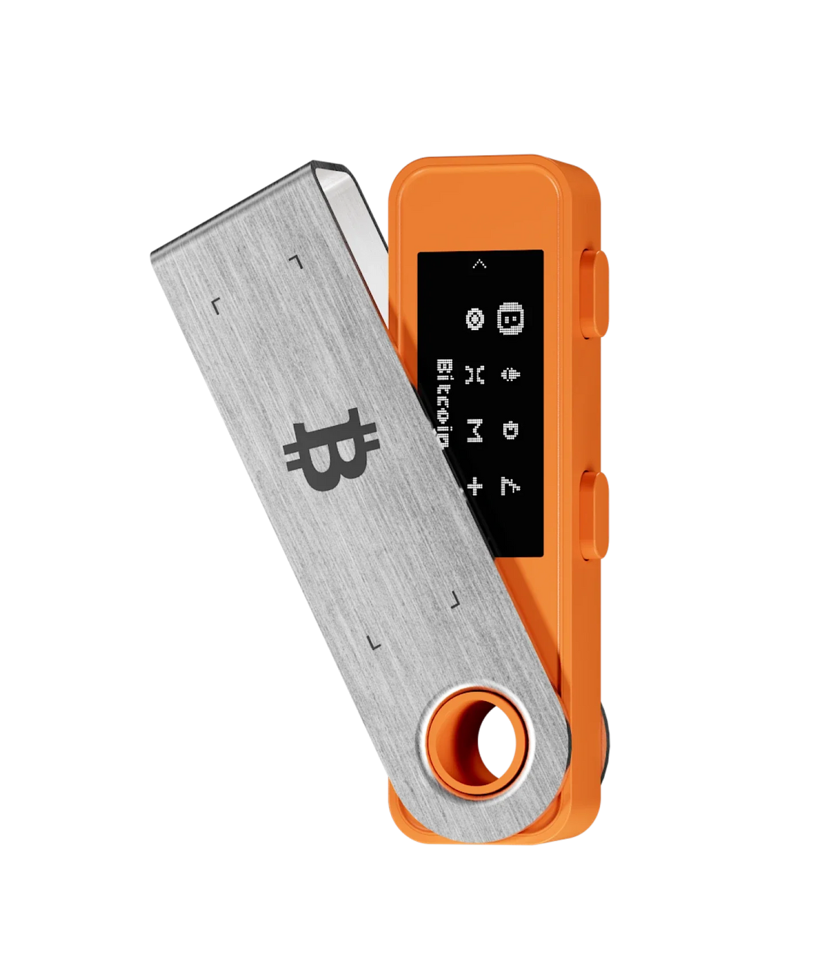 Ledger Nano S Plus BTC Orange